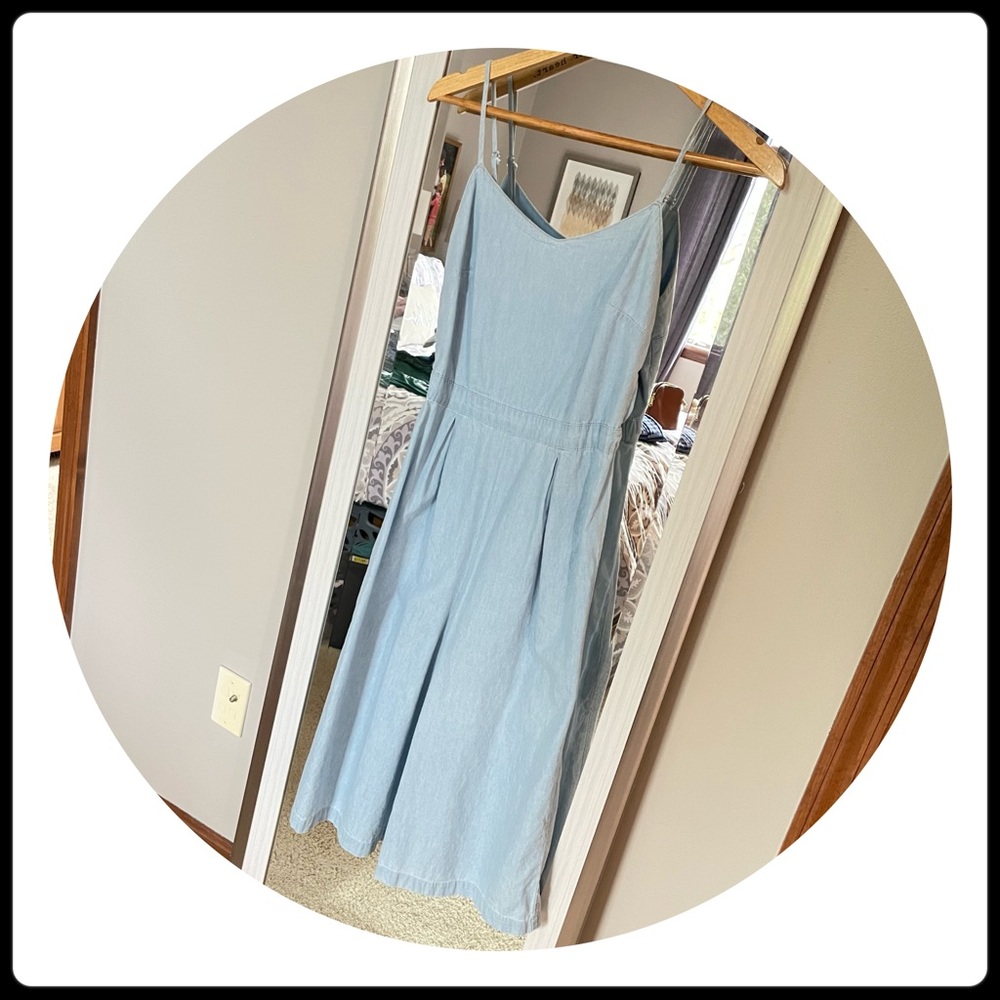 Chambray Romper